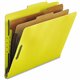 Nature Saver Letter Recycled Classification Folder - 8 1/2" x 11" - 2" Expansion - 2" Fastener Capacity for Folder - Top Tab Loc