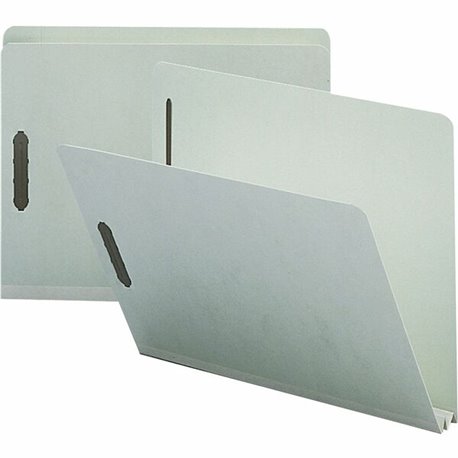 Nature Saver Letter Recycled Fastener Folder - 8 1/2" x 11" - 2" Expansion - 2 Fastener(s) - 2" Fastener Capacity for Folder - P