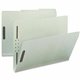 Nature Saver 1/3 Tab Cut Letter Recycled Fastener Folder - 8 1/2" x 11" - 1" Expansion - 2 Fastener(s) - 2" Fastener Capacity fo