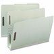 Nature Saver 1/3 Tab Cut Letter Recycled Fastener Folder - 8 1/2" x 11" - 3" Expansion - 2 Fastener(s) - 2" Fastener Capacity fo