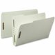 Nature Saver 1/3 Tab Cut Legal Recycled Fastener Folder - 8 1/2" x 14" - 2" Expansion - 2 Fastener(s) - 2" Fastener Capacity for