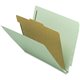 Nature Saver Letter Recycled Classification Folder - 8 1/2" x 11" - 2 Fastener(s) - 2" Fastener Capacity for Folder - 1 Divider(