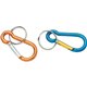 Baumgartens 2" Carabiner Key Ring - Aluminum - 1 Each - Assorted