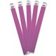 Advantus Tyvek Wristbands - 3/4" Width x 10" Length - Rectangle - Purple - Tyvek - 100 / Pack - Adhesive Closure