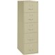 Lorell Fortress Series 26-1/2" Commercial-Grade Vertical File Cabinet - 18" x 26.5" x 61" - 5 x Drawer(s) for File - Legal - Ver