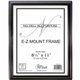 Golite nu-dell All-purpose E-Z Mount Frames - 8.50" x 11" Frame Size - Rectangle - Horizontal, Vertical - Break Resistant - 1 Ea