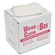 Office Snax Multipurpose Cotton Wiping Cloths - For Multipurpose - 1 / Box - Lint-free, Absorbent, Washable, Reusable - White, R