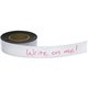 Zeus Magnetic Labeling Tape - 16.67 yd Length x 2" Width - For Labeling, Shelf Labeling - 1 / Roll - White