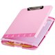 Officemate Slim Clipboard Storage Box - 11" - Pink - 1 Each