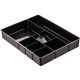 Officemate Deep Desk Drawer Tray - 7 Compartment(s) - 2.3" Height x 11.5" Width15.1" Length - Black - 1 Each