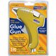 Creativity Street Trigger Style Mini Glue Gun - Light Duty - 220&degF (104.4&degC) - Yellow, Clear
