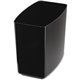 Officemate 2200 Series Wastebasket - 5 gal Capacity - 12.5" Height x 13.8" Width x 8.4" Depth - Black - 1 Each