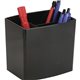 Officemate 2200 Series Large Pencil Cup - 4.5" x 5" x 3.8" x - Plastic - 1 Each - Black