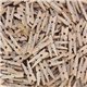 Creativity Street WoodCrafts Natural Mini Clothespins - Mini - 1" Length x 1.5" Width - for Artwork - 250 / Pack - Natural - Woo