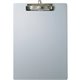 Officemate Aluminum Clipboard - 8 1/2" x 11" - Aluminum - Silver - 1 Each