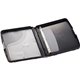 Officemate Ringbinder Clipboard Storage Box - 8 19/64" , 8 1/2" x 11 45/64" , 11" - Spring Clip - Plastic - Charcoal - 1 Each