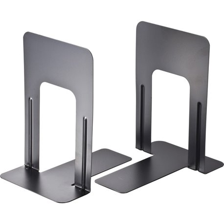 Officemate Non-Skid Bookends - 9" Height x 5.9" Width x 8.2" DepthDesktop - Non-skid Base, Chip Resistant, Non-slip, Scratch Res