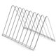 Officemate Triangle Wire Sorter, Chrome - 7" Height x 7" Width x 11" DepthDesktop - Sturdy - Chrome - Steel Wire - 1 Each