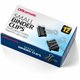 Officemate Binder Clips, Small - Small - 0.8" Width - 0.37" Size Capacity - 12 / Box - Black