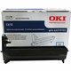 Oki 44315101/02/03/04 Image Drum - LED Print Technology - 20000 Pages - 1 Each - Cyan