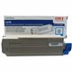 Oki Original Toner Cartridge - LED - 6000 Pages - Cyan - 1 Each