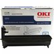 Oki 44318501/02/03/04 Image Drum - LED Print Technology - 20000 - 1 Each - Cyan