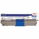 Oki Original Toner Cartridge - LED - 3000 Pages - Cyan - 1 Pack