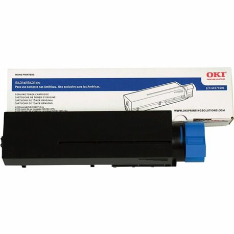 Oki Original Toner Cartridge - LED - 10000 Pages - Black - 1 Pack