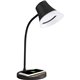 OttLite Shine Charging LED Desk Lamp - 17" Height - 6" Width - LED Bulb - Qi Wireless Charging, Touch Sensitive Control Panel, D