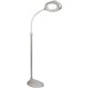 OttLite LED Magnifier Floor & Table Light - 54.8" Height - LED Bulb - Glare-free Light, Flexible Neck, Handle, Adjustable Height