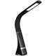 OttLite Wellness Desk Lamp - LED Bulb - Rechargeable Battery, USB Charging - Desk Mountable - Black - for Home, Kitchen, Table