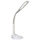 OttLite LED Desk Lamp with Charging Station - 26.5" Height - 7.5" Width - LED Bulb - USB Charging, Flexible Arm, Adjustable Heig