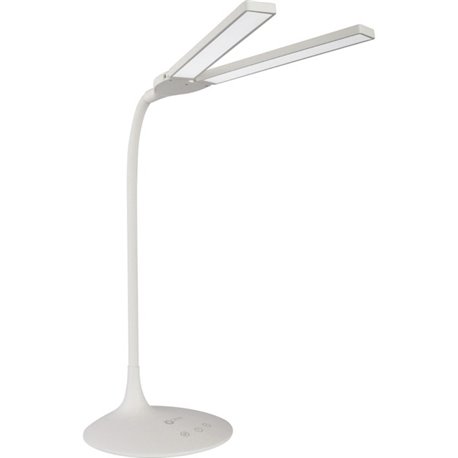 OttLite Pivot LED Desk Lamp - 26" Height - LED Bulb - Flexible Neck, Adjustable Height, Dimmable, Auto Shut-off, Adjustable Shad