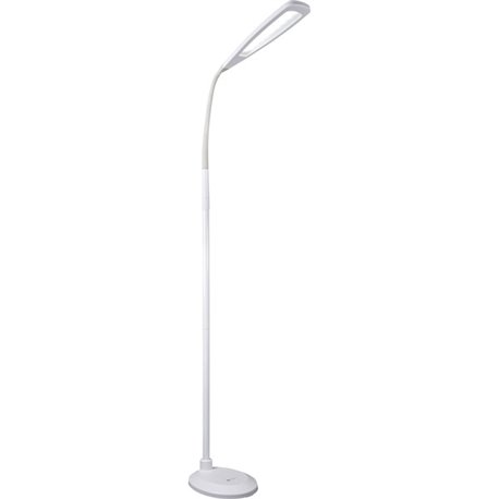 OttLite Flex LED Floor Lamp - 71" Height - LED Bulb - Flexible Neck, Touch Sensitive Control Panel, Adjustable Brightness, Adjus