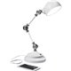 OttLite Wellness Series Revive LED Desk Lamp - 15.5" Height - 6" Width - LED Bulb - USB Charging, Adjustable Brightness, Touch-a