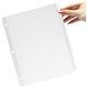 TOPS Oxford Custom Label Dividers - 5 x Divider(s) - Blank Tab(s) - 8 Tab(s)/Set - 8.5" Divider Width x 11" Divider Length - Let