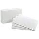 Oxford Blank Index Card - 3" x 5" - 85 lb Basis Weight - 100 / Pack - Sustainable Forestry Initiative (SFI) - White