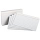 Oxford Index Cards - 3" x 5" - 85 lb Basis Weight - 100 / Pack - Sustainable Forestry Initiative (SFI) - White