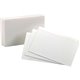 Oxford Ruled Index Cards - 4" x 6" - 85 lb Basis Weight - 100 / Pack - Sustainable Forestry Initiative (SFI) - White