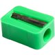 Baumgartens 1-hole Plastic Pencil Sharpener - 1 Hole(s) - Plastic - Assorted - 1 Each