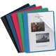 Oxford Letter Report Cover - 8 1/2" x 11" - 3 x Tang Fastener(s) - 1/2" Fastener Capacity for Folder - Assorted - 25 / Box