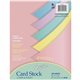 Pacon Parchment Card Stock - Letter - 8.50" x 11" - 65 lb Basis Weight - 100 Sheets/Pack - Card Stock - 5 Assorted Pastel Colors