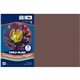 Tru-Ray Heavyweight Construction Paper - 18"Width x 12"Length - 76 lb Basis Weight - 50 / Pack - Dark Brown - Sulphite