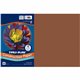 Tru-Ray Heavyweight Construction Paper - 0.50"Height x 18"Width x 12"Length - 50 / Pack - Brown - Sulphite