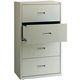Lorell Value Lateral File - 2-Drawer - 30" x 18.6" x 52.5" - 4 x Drawer(s) for File - A4, Legal, Letter - Interlocking, Leveling