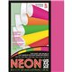 Pacon Neon Multipurpose Paper - Pink - Letter - 8.50" x 11" - 24 lb Basis Weight - 100 Sheets/Pack - Bond Paper - Neon Pink