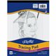 UCreate Tracing Pad - 50 Sheets - Plain - 9" x 12" - White Paper - 1 / Pad