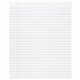 Pacon Composition Paper - Letter - Wide Ruled - 0.38" Ruled - Ruled Red Margin - Letter - 8 1/2" x 11" - White Paper - Unpunched