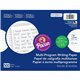 Pacon Multi-Program Handwriting Papers - 500 Sheets - 0.50" Ruled - Unruled Margin - 10 1/2" x 8" - White Paper - Hard Cover - 5