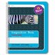 Pacon Composition Book - 100 Sheets - 200 Pages - Spiral Bound - Short Way Ruled - 0.50" Ruled - 7 1/2" x 9 3/4" - Blue Cover - 